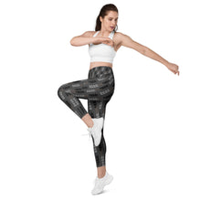 Load image into Gallery viewer, Ihe Grey by Hakuole Designs Leggings with pockets