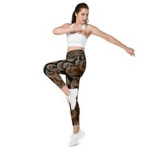 Load image into Gallery viewer, Kino Wahine Kapu Leggings with pockets
