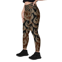 Load image into Gallery viewer, Kino Wahine Kapu Leggings with pockets
