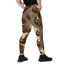 Load image into Gallery viewer, Kino Wahine Māmā Leggings with pockets by Hakuole Designs