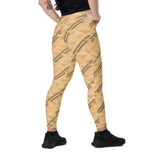 Load image into Gallery viewer, Oneloa (Moving Sands) Leggings with pockets by Hakuole Designs