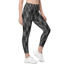 Load image into Gallery viewer, Ihe Grey by Hakuole Designs Leggings with pockets