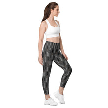 Load image into Gallery viewer, Ihe Grey by Hakuole Designs Leggings with pockets