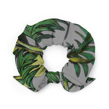 Load image into Gallery viewer, Malu ʻUlu ʻĀhinahina by Hakuole Designs Recycled Scrunchie