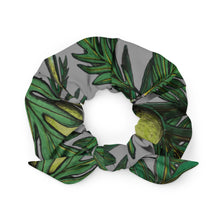 Load image into Gallery viewer, Malu ʻUlu ʻĀhinahina by Hakuole Designs Recycled Scrunchie