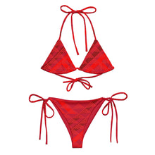 Load image into Gallery viewer, Kaiāulu by Hakuole Designs recycled lole ʻau kai string bikini