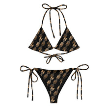 Load image into Gallery viewer, ʻĀina by Hakuole Designs recycled lole ʻau kai string bikini
