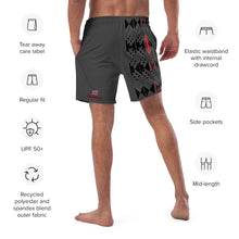 Load image into Gallery viewer, Honua by Hakuole Designs Men's swim trunks