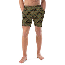 Load image into Gallery viewer, Kanakaflage by Hakuole Designs Men's swim trunks