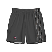Load image into Gallery viewer, Ihe Hinahina by Hakuole Designs Men's swim trunks