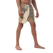 Load image into Gallery viewer, Kino Wahine Ola by Hakuole Designs Men's swim trunks
