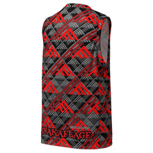 Load image into Gallery viewer, Kanakaflage Red by Hakuole Designs Recycled unisex sports jersey