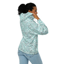 Load image into Gallery viewer, "Hauneneʻe" Glacier by Hakuole Designs Unisex zip hoodie