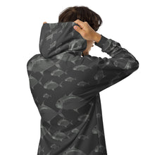 Load image into Gallery viewer, "Ulua" by Hakuole Designs Unisex zip hoodie