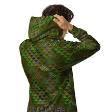 Load image into Gallery viewer, "Laka" by Hakuole Designs Unisex zip hoodie