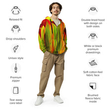 Load image into Gallery viewer, Ti Leaf Series 1 Unisex zip hoodie