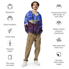 Load image into Gallery viewer, Maui Starry Night Unisex zip hoodie