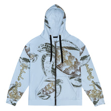 Load image into Gallery viewer, ʻEa (Turtle) by Hakuole Designs Unisex zip hoodie