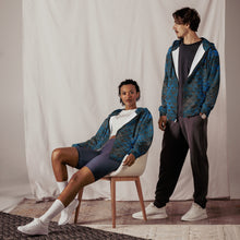 Load image into Gallery viewer, Kai Uli (Deep Ocean) Unisex zip hoodie by Hakuole Designs