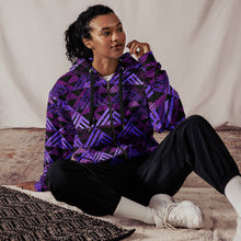 Load image into Gallery viewer, "Galaxy" by Hakuole Designs Unisex zip hoodie