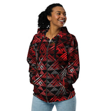 Load image into Gallery viewer, "Kanakaflage Ula" by Hakuole Designs Unisex zip hoodie