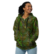 Load image into Gallery viewer, "Laka" by Hakuole Designs Unisex zip hoodie