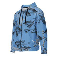 Load image into Gallery viewer, Moi ʻUpena by Hakuole Designs Unisex zip hoodie