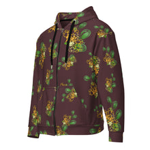 Load image into Gallery viewer, "Puakenikeni" by Honiʻs Hawaiʻi Unisex zip hoodie