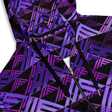 Load image into Gallery viewer, "Galaxy" by Hakuole Designs Unisex zip hoodie