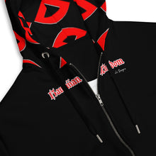 Load image into Gallery viewer, "Kanaka Maoli" by Hakuole Designs Unisex zip hoodie