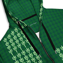 Load image into Gallery viewer, "Lōʻī Kalo" (Taro Field) by Hakuole Designs Unisex zip hoodie