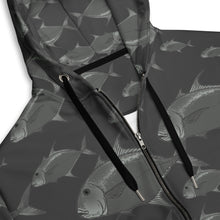 Load image into Gallery viewer, "Ulua" by Hakuole Designs Unisex zip hoodie