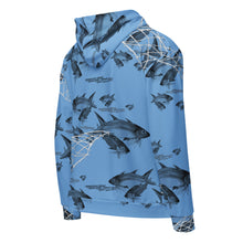 Load image into Gallery viewer, Moi ʻUpena by Hakuole Designs Unisex zip hoodie