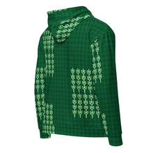 Load image into Gallery viewer, "Lōʻī Kalo" (Taro Field) by Hakuole Designs Unisex zip hoodie