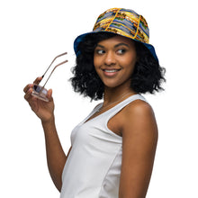 Load image into Gallery viewer, Lahaina Harbor / Fish Reversible bucket hat