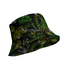 Load image into Gallery viewer, Mama Lehua Reversible bucket hat by Hakuole Designs