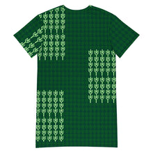 Load image into Gallery viewer, "Lōʻī Kalo" (Taro Field) by Hakuole Designs dress