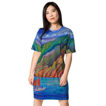 Load image into Gallery viewer, Kealahina Dress (Stairway To The Moon)