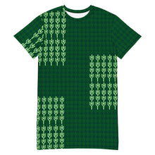 Load image into Gallery viewer, "Lōʻī Kalo" (Taro Field) by Hakuole Designs dress