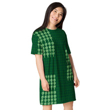 Load image into Gallery viewer, "Lōʻī Kalo" (Taro Field) by Hakuole Designs dress