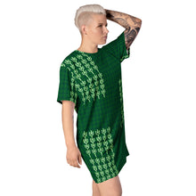 Load image into Gallery viewer, "Lōʻī Kalo" (Taro Field) by Hakuole Designs dress
