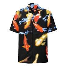 Load image into Gallery viewer, Koi Reflections Aloha Shirt