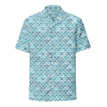 Load image into Gallery viewer, "Hauneneʻe" Glacier by Hakuole Designs Unisex Aloha shirt