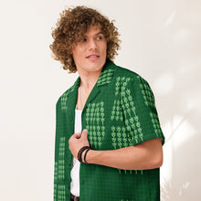 Load image into Gallery viewer, "Lōʻī Kalo" (Taro Field) by Hakuole Designs Unisex Aloha shirt