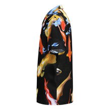 Load image into Gallery viewer, Koi Reflections Aloha Shirt