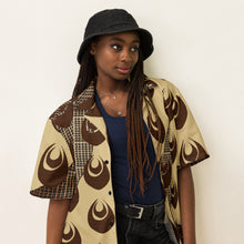 Load image into Gallery viewer, Kino Wahine Māmā Unisex Aloha shirt by Hakuole Designs