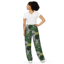 Load image into Gallery viewer, Malu ʻUlu unisex wide-leg pants by Hakuole Designs