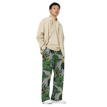 Load image into Gallery viewer, Malu ʻUlu unisex wide-leg pants by Hakuole Designs