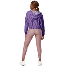 Load image into Gallery viewer, Ihe by Hakuole Designs Wahine cropped windbreaker