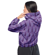 Load image into Gallery viewer, Ihe by Hakuole Designs Wahine cropped windbreaker